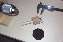 ingredients for the fighting butt: cork and EVA-foam. ingredients for the fighting butt: cork and EVA-foam.