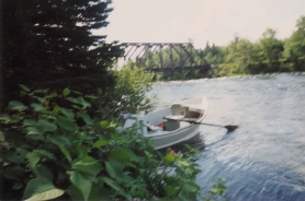 Kennebec River drift boat Kennebec River drift boat