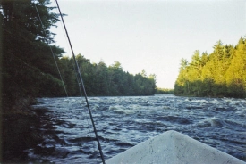 Kennebec River drift boat Kennebec River drift boat