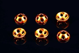 FutureFly Drainer discs, golden metallic FutureFly Drainer discs, golden metallic