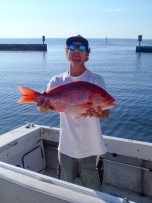 David with a fish David with a fish