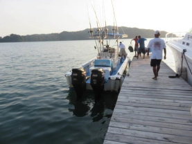 Loading for boat ride to Zancudo Loading for boat ride to Zancudo