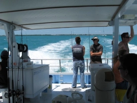 Party boat heads to sea Party boat heads to sea