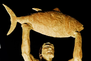 Fish Sculpture. Viking Village, Long Beach Island, NJ Fish Sculpture. Viking Village, Long Beach Island, NJ