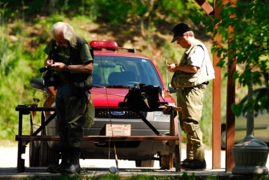 Rigging up. Yellow Breeches, PA Rigging up. Yellow Breeches, PA