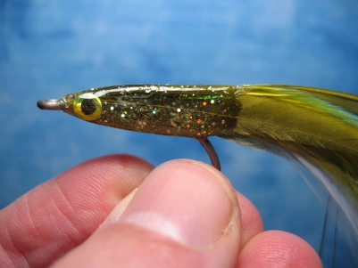 An epoxy baitfish An epoxy baitfish