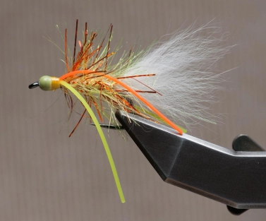 Chartreuse and copper Lynx' Whisker Chartreuse and copper Lynx' Whisker