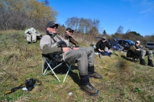 A waterside camp A waterside camp