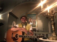 Bubbi Morthensen in Nes chruch Bubbi Morthensen in Nes chruch