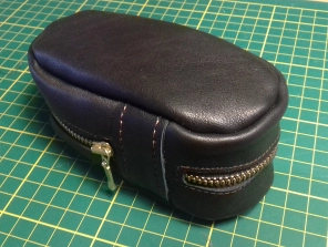 The complete leather reel case The complete leather reel case