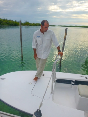 Mauro, the lodge manager Mauro, the lodge manager