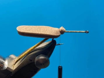 Foam tied in Foam tied in