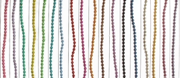 Colored bead chain Colored bead chain