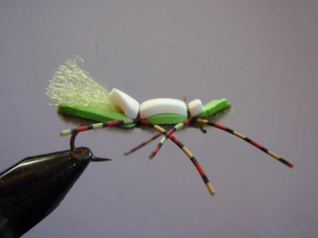 Step 16 - tie off Step 16 - tie off