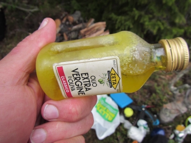 Frozen olive oil Frozen olive oil