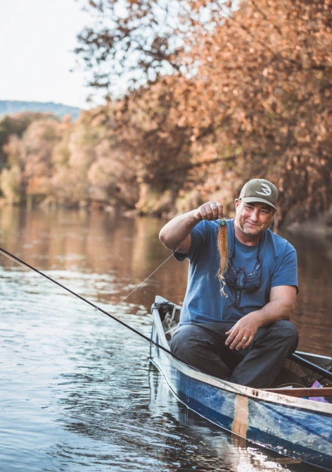Big flies, big fish Big flies, big fish