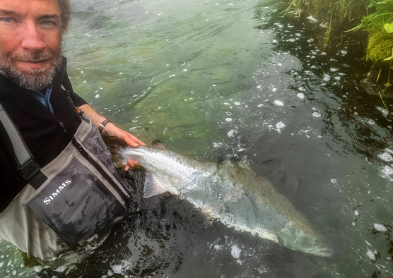 A quick selfie before release A quick selfie before release