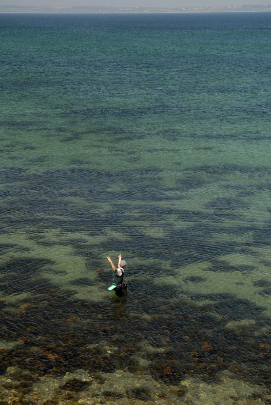 Over the shoulder Over the shoulder