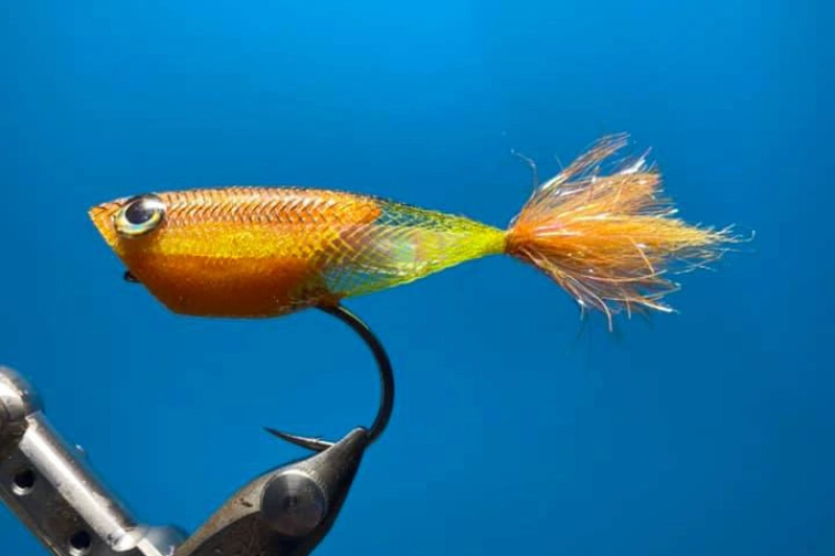 The finished fly The finished fly