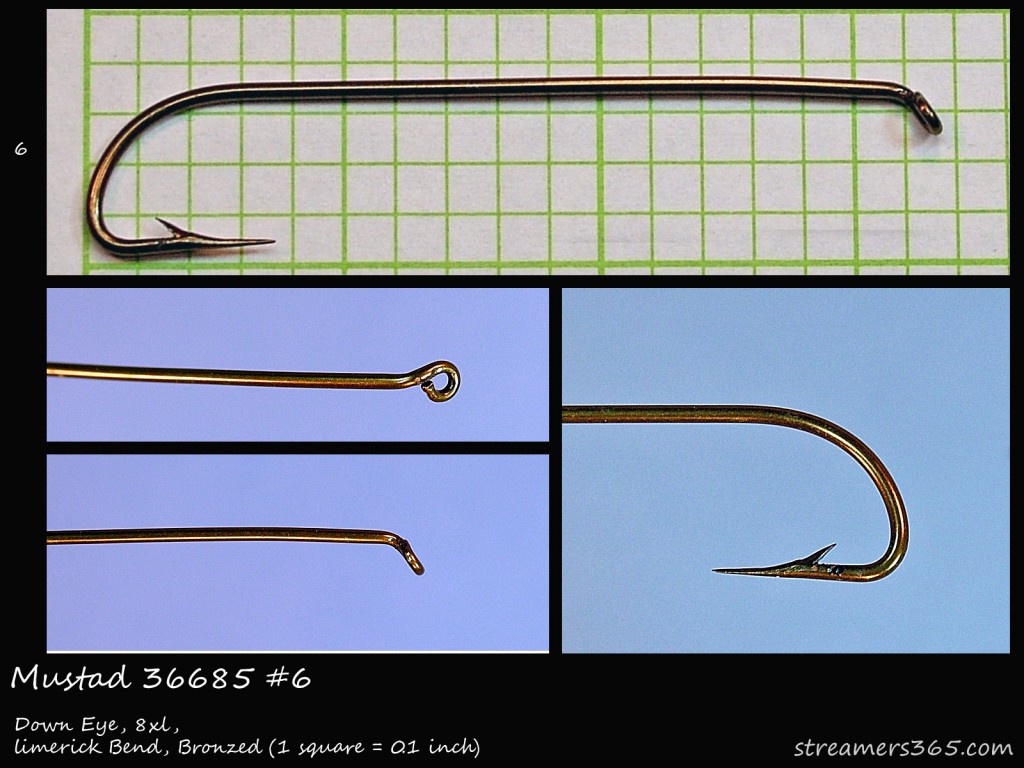 Mustad 36685 Hook Profile