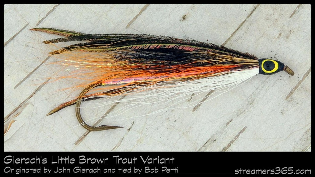 #83-2013 Gierach's Little Brown Trout Variant - Bob Petti