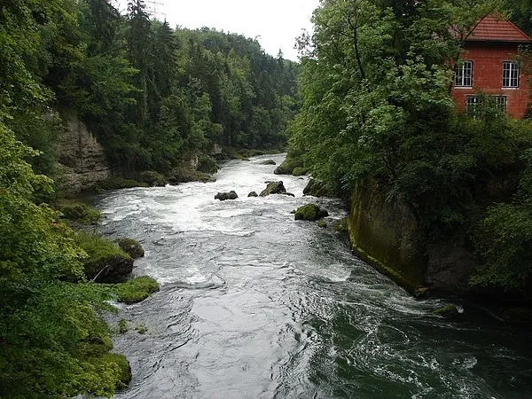 User submitted picture: Traun River in Rain